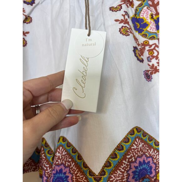 NWT Cleobella Malcolm Lined Classic Lagos Print Casual Shorts Size: Medium - Picture 5 of 8